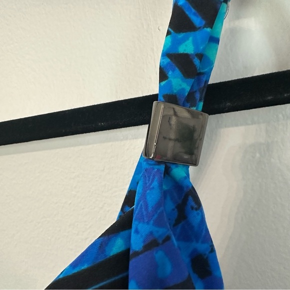 Miraclesuit Siren One Piece in Paka Mayan Women’s Blue/Black Swimsuit Sz 14 GUC - Picture 5 of 10